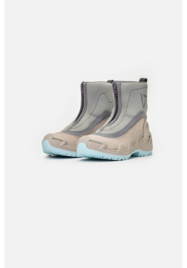 Vaneda 1000 V-clutch Urban Dıgıtal Nubuk Kadın Bot Acık Grı Açık Gri