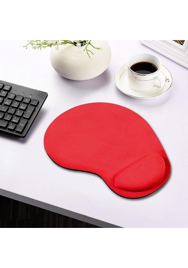Mavi Fonken Mouse Pad Ergonomik Rahat Bilek Dinlenme Mouse Pad Bilgisayar Masası Dizüstü Dizüstü Oyun Mousepad'leri