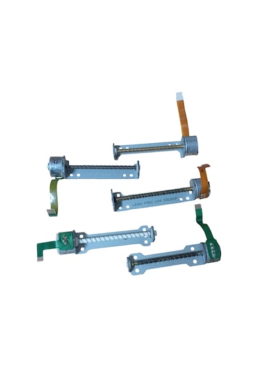 5 Adet Farklı Boyutlarda Flex Kablolu Dc 5-6v Bipolar Step Motor