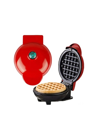 Maiyame Küçük Mekanlar İçin Kompakt Dairesel Vafli Makinesi, 350w, Dikey Saklanabilir, 160x120 Mm, Çelik Malzeme Diğer