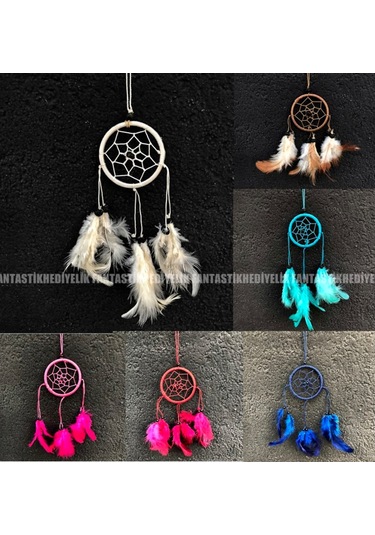 Dream Catcher Rüya Düş Kapan Araba  Otomobil Dikiz Ayna Süs-Mor