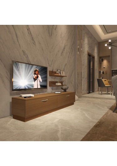 Decoraktiv Eko 4b Slm Std Tv Ünitesi Tv Sehpası Ceviz