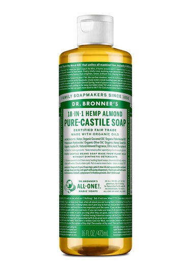 Dr. Bronner's Badem Kokulu Çok Amaçlı Sıvı Sabun 473 ML