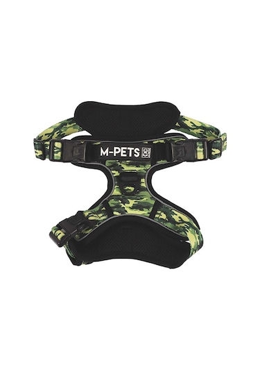 M-pets Hiking Reflektörlü Köpek Göğüs Tasması Kamuflaj Large 45-95 Cm 244-58021.03 Renkli