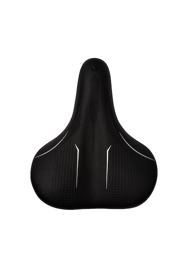 Asistan Comfy C100 Sportif Geniş Jel Dolgulu Bisiklet Selesi Siyah