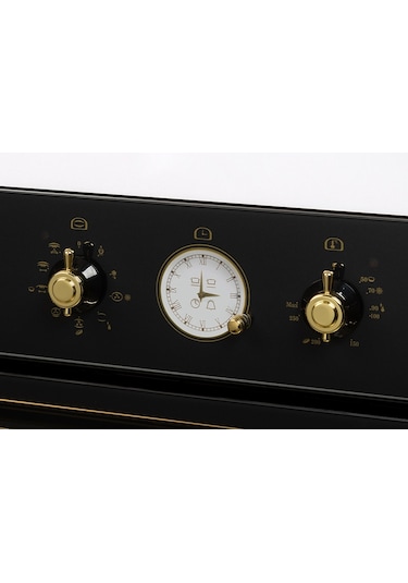 Vestel AF-7688 RS Rustik 70 L Ankastre Fırın Siyah