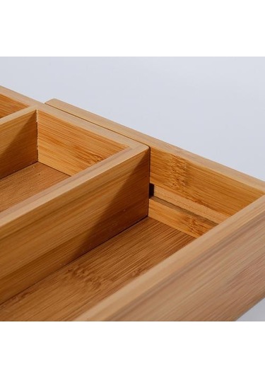 Saklama Kutusu Ahşap Mutfak Çekmece Sofra Takımı Gereçleri Sofra Organizatör Çok Izgara Genişletilebilir Çatallar Silverware Tutucu Raflar Ve Amp Tutucular -