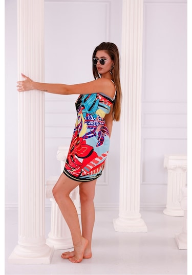 Tarzını Seç Pareo Hawaii Desenli 150x95 Cm Çok Renkli