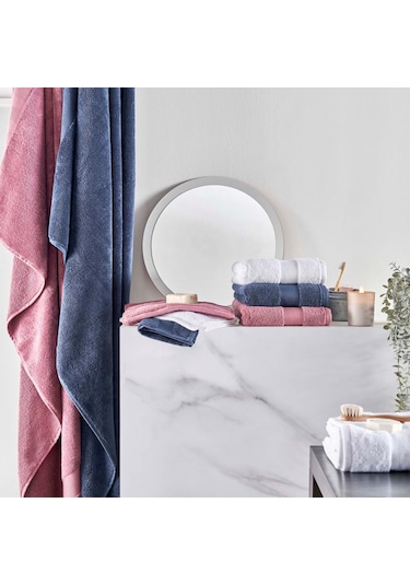 Linens Premium Pamuk Yüz Havlusu Beyaz 50 x 85 CM