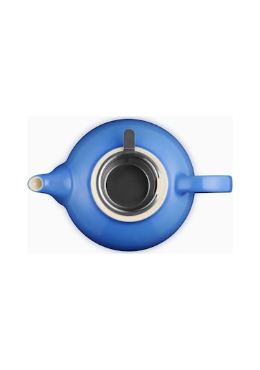 Le Creuset Paslanmaz Çelik Süzgeçli Seramik Çaydanlık, 1.3l Mavi
