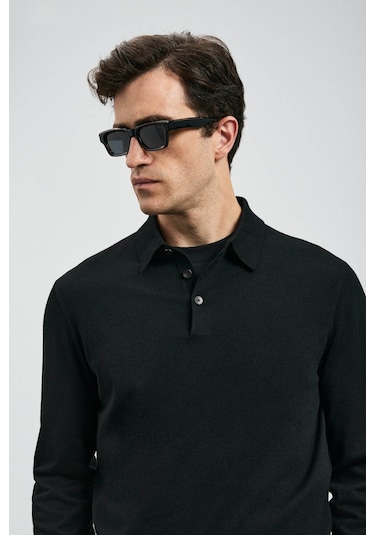 Lufian Donald Siyah Erkek Kazak 112090149 Siyah