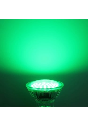 Gu10 Duy 7 V. Ampul - Yeşil Işık
