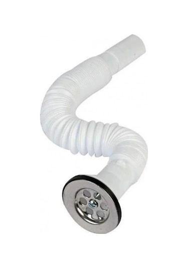 Körüklü Lavabo Sifonu Lavabo Altı Hortumu Lavabo Gider Borusu 2 Adet Gider Borusu