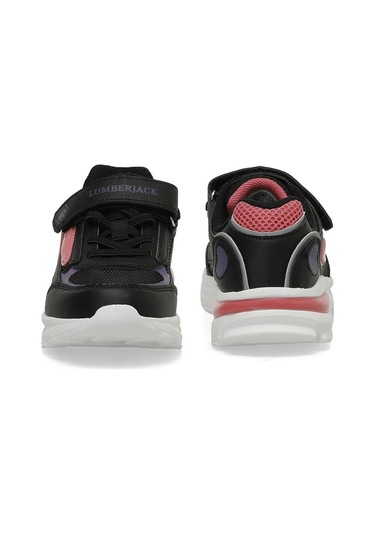 Lumberjack Narına Jr 4x Siyah Kız Çocuk Spor Ayakkabı 101509139 Siyah