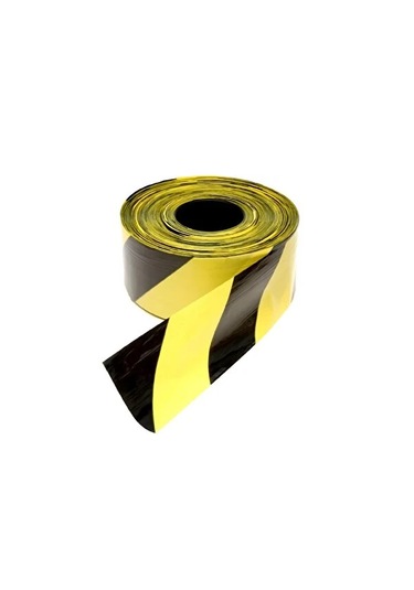 Safety 6 Cm'e 100 Mt Kırmızı Beyaz Ikaz Bandı Emniyet Şeridi