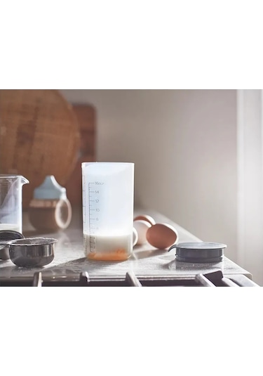 Ikea Standardmatt Ikea, Ölçü Kabı, 0,5l, Şeffaf, Plastik 326427774 Beyaz