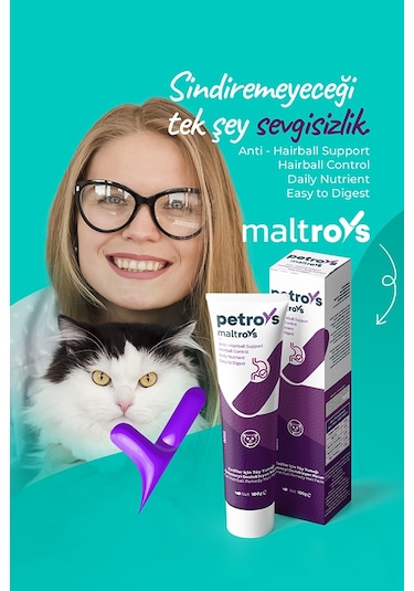 Petroys Maltroys Tüy Yumağı Önleyici Malt Macun 100 G