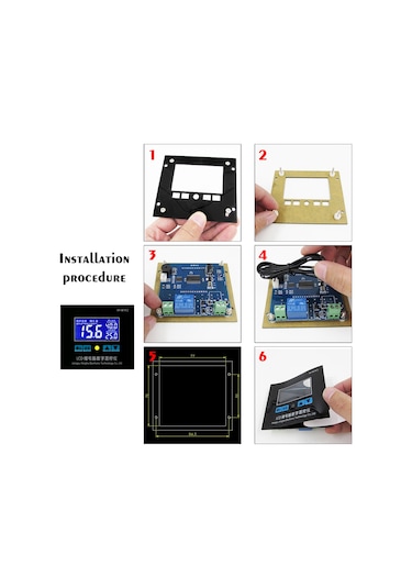 Skycity 12v Mikro Bilgisayarlı Dijital Termostat -0.1 C Hassasiyetli, Ekran Göstergeli, Röle Çıkışı, Ev/sanayi Sıcaklık Kontrol Cihazı