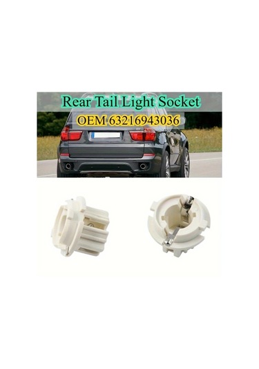 Sunshine011  Bmw Stop Fren Lamba Soketi X3 X5 7 Serisi 2003-2010 Uyumlu