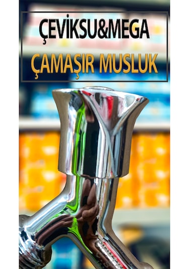 Mega Model Çamaşır, Bulaşık Makinası Musluğu