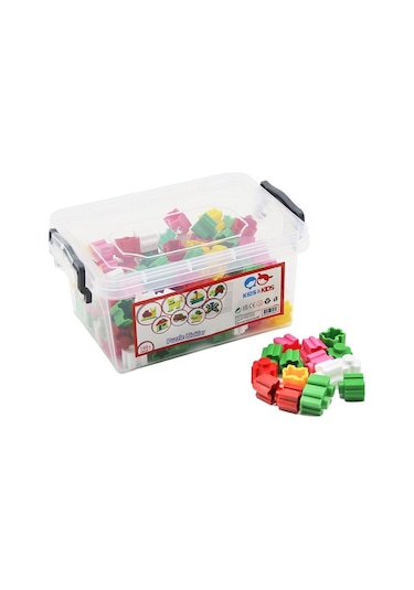 Str-114 Kids Kids 150 Parça Puzzle Bloklar Koli 25 Pk