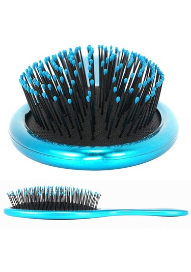 Homyl Oval Naylon Kürek Fırça Masaj Minderli Saç Fırçası