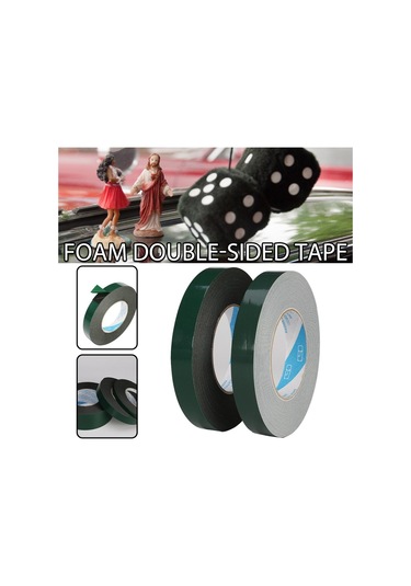 Süper Güçlü Yapışkan Su Geçirmez Darbeye Dayanıklı Yapışkan Çift Taraflı Köpük Bant 10m 10mm 10m