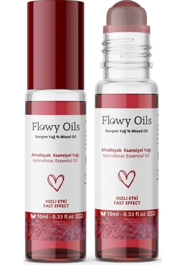 Flowy Oils Afrodizyak Özel Karışım Esansiyel Yağ Uçucu 10 ML