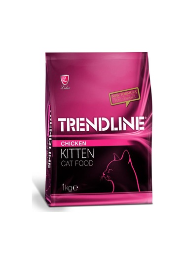 Trendline Kitten Tavuklu Yavru Kedi Maması 3 x 1 KG