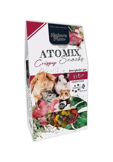 Nature Plan Atomix Snacks Extrude 250 Gr
