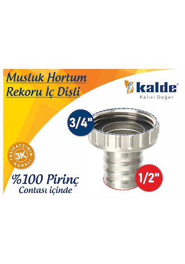 Musluk Hortum Rekoru İç Dişli 3/4