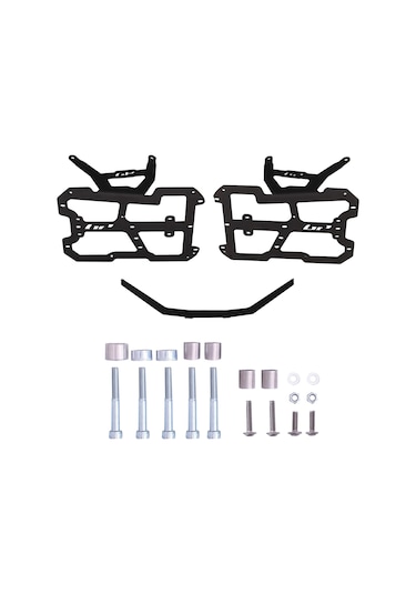 GP Kompozit SYM NH T 200 2024 Uyumlu Yan Çanta Demiri Siyah