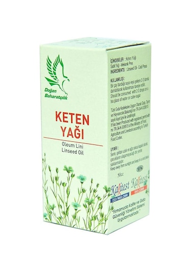 Doğan Baharatçılık Keten Yağı 50 ML