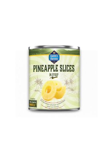 Ananas Dilimleri 8 Dilim 850 Gr