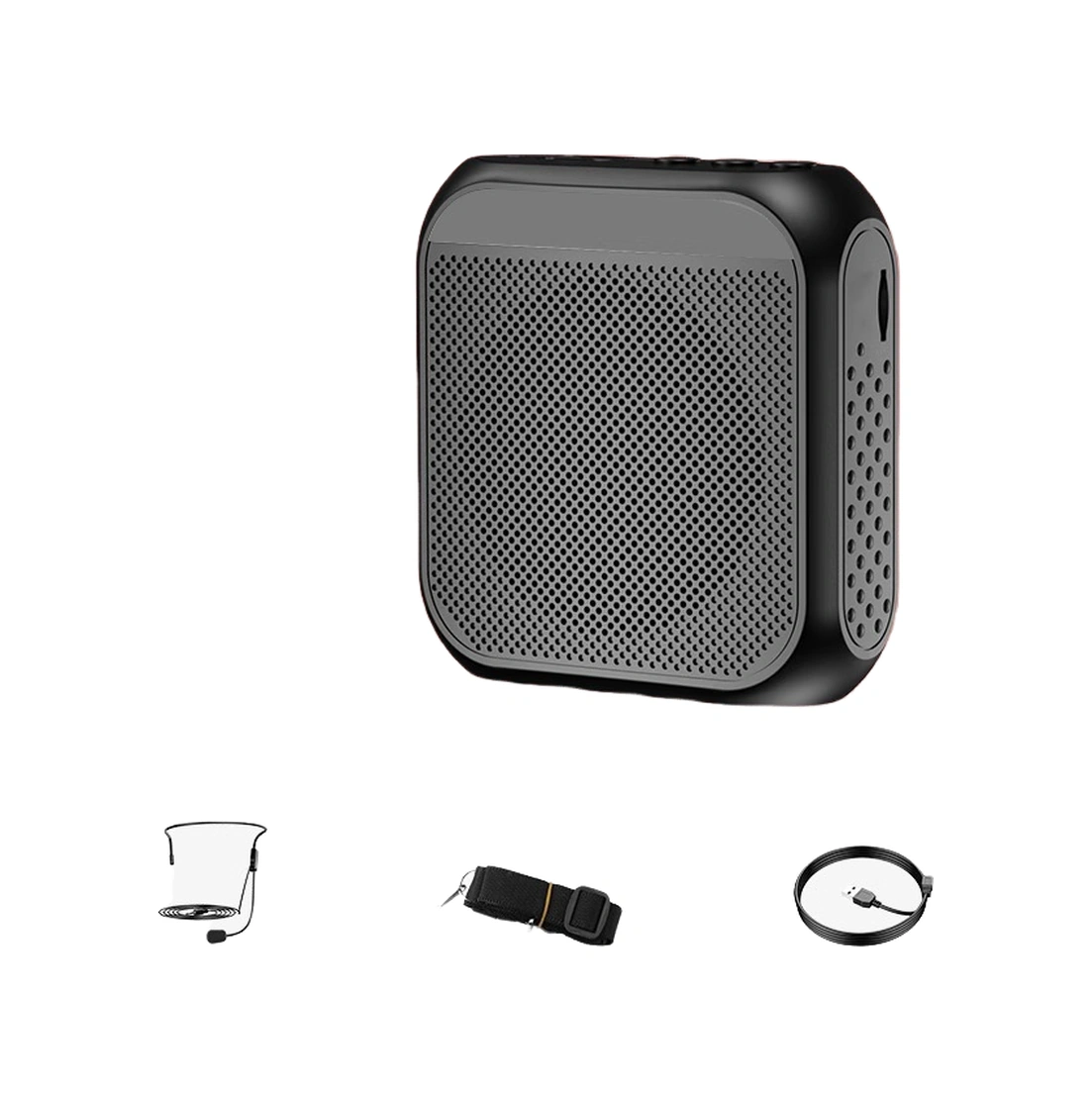 Lemestar Norbix S17 Siyah Arı Mikrofonlu Hoparlör - Kablolu Kulaklık, Askı Ve Şarj Kablosu İçerir