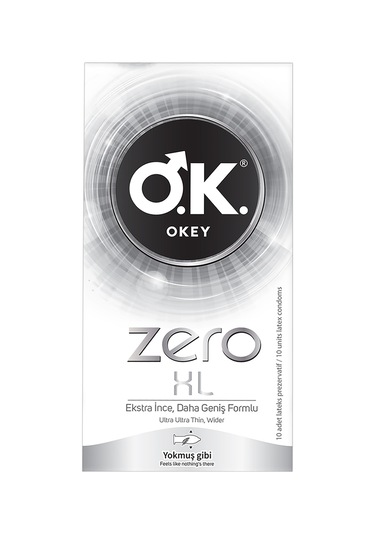 Okey Zero XL Prezervatif 4 x 10'lu