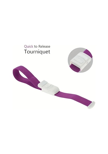 Chenkestoreone Yeşil Elastic Spor Bandaj - Emniyetli Kapama, Esnek Hemostaz Korsesi