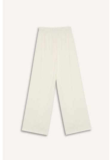 Defacto Regular Fit Esnek Belli Plaj Pantolonu-fall İn Love E1172ax25smwt16 Beyaz