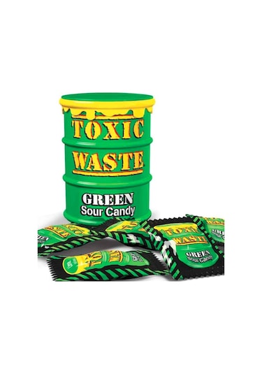 Toxic Waste Green Sour Ekşi Şeker  42 G