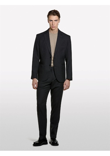 Sisley Viskoz Karışımlı Düğmeli Blazer Ceket Erkek Siyah Ceket - 325a2sddsw02f Sisley Viskoz Karışımlı Düğmeli Blazer Ceket Erkek Siyah Ceket - 325a2sddsw02f