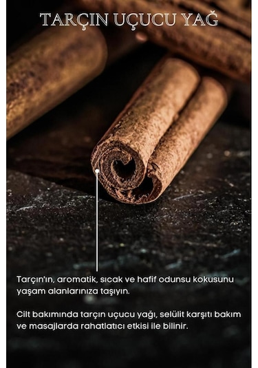 Bade Natural Tarçın Uçucu Yağı %100 Saf 10 ML