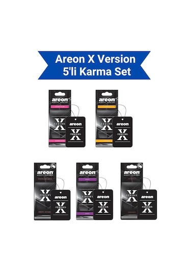 Areon X Version 5'li Karma Set