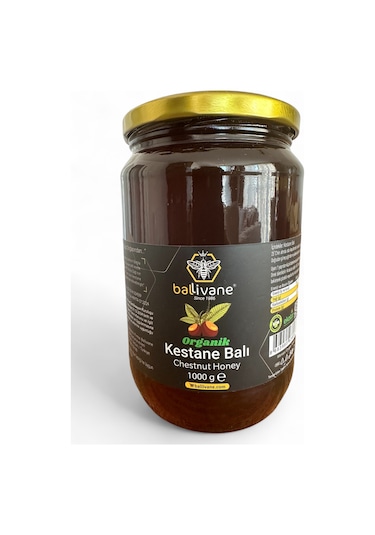 Ballivane Organik Kestane Balı 1 KG