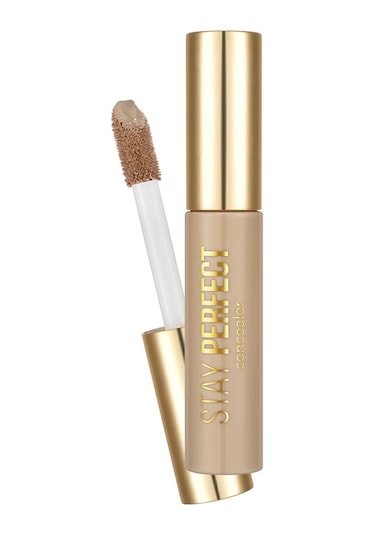 Flormar Stay Perfect Yüksek Pigmentli & Yarı Mat Bitişli Likit Kapatıcı 006 Medium Beige