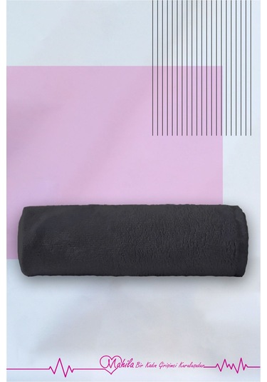 1 Adet 50x90 Mikrofiber Havlu, Premium Havlu, Spor Havlusu, Fitness Havlusu, Berber Kuaför Havlusu Siyah