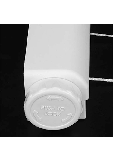 Hfambition 3.75m Genişleyen 5-çizgili Duvarlı Kurutma Çizgisi, 8kg Yük Taşıma, Güvenlik Kilidi, İç/ Dış Kullanım Diğer