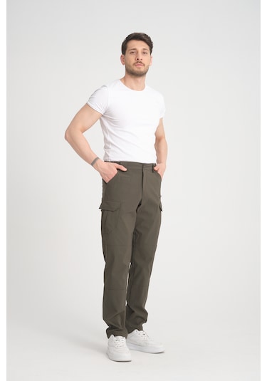 Tad Gear Taktik Force Model Likralı Pantolon Çöl Renk Yeşil