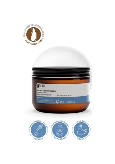 Insight Günlük Kullanım İçin Enerji Veren Maske 400 Ml