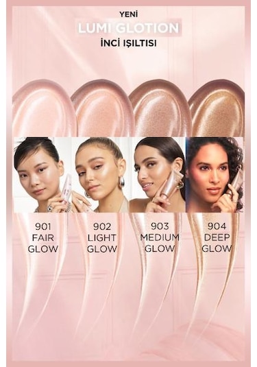 L'Oréal Paris Glotion All-In-One Doğal Işıltı Kapatıcı 904 Deep Glow