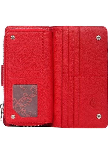 Cengiz Pakel Hakiki Deri Kadın Cüzdan-Portföy 65104-Kırmızı (432622135)-65104-Kırmızı
